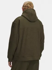 Men's Under Armour UA High Pile Fleece FZ-GRN - Men's Sweatshirt