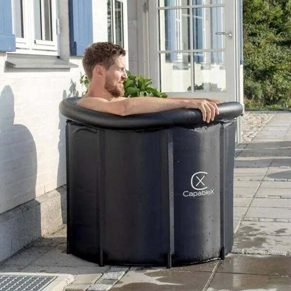 CAPABLEX ICE BATH Sud na otužovanie, čierna, veľkosť
