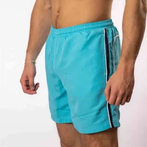 Kappa LOGO BALICRI Pánske plavecké šortky, svetlomodrá, veľkosť