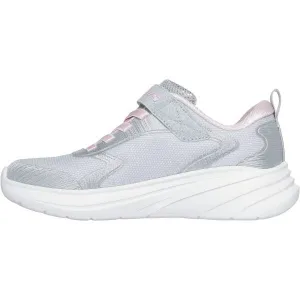 Skechers WAVE 92 Dievčenská vychádzková obuv, sivá, veľkosť