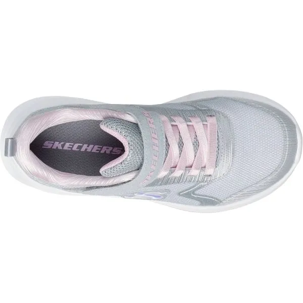 Skechers WAVE 92 Dievčenská vychádzková obuv, sivá, veľkosť