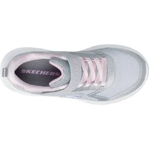 Skechers WAVE 92 Dievčenská vychádzková obuv, sivá, veľkosť