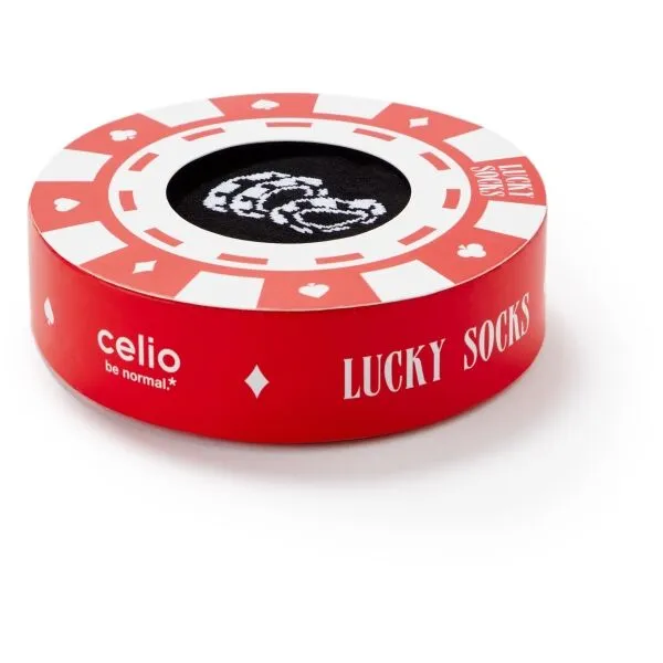 CELIO XMISOJETON Pánske ponožky v darčekovom balení, čierna, veľkosť