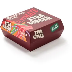CELIO XMISOHAPPY Pánske ponožky v darčekovom balení, čierna, veľkosť