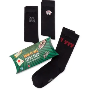 CELIO XMISOPLAY Pánske ponožky v darčekovom balení, čierna, veľkosť