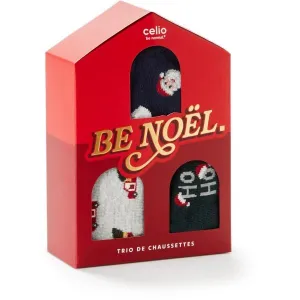 CELIO XMISOSANTA Pánske ponožky v darčekovom balení, tmavo modrá, veľkosť