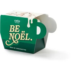 CELIO XMISOXMAS Pánske ponožky v darčekovom balení, tmavo zelená, veľkosť UNI