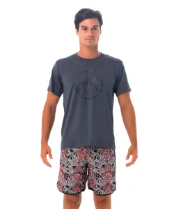 Pánske tričko 69SLAM BUBBLE GREY UPF +30 (MTZUBE-GY) S