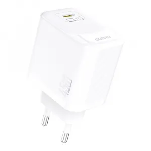 Dudao A28C nabíjačka + USB-C kábel, 45W, GaN, biela