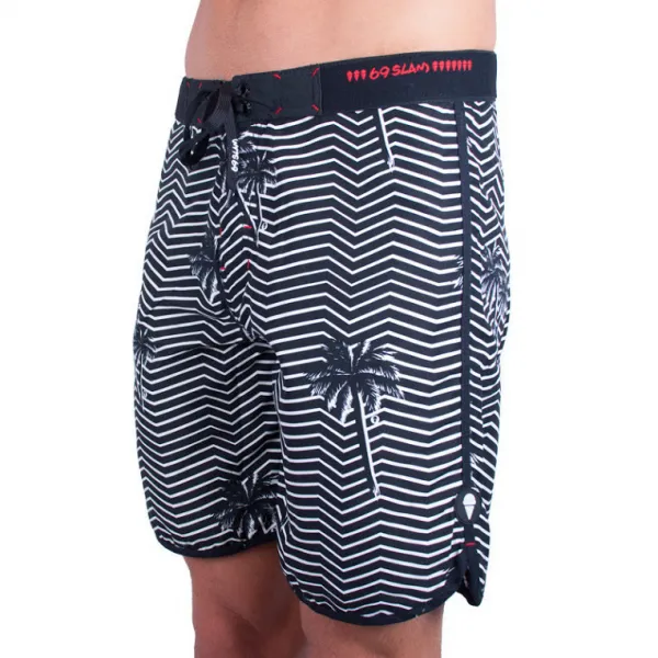 Pánske plavky 69SLAM krátke boardshort medium island daze S