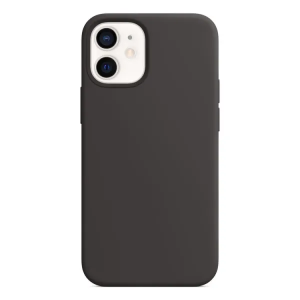 RUBBER MAGSAFE Kryt Apple iPhone 12 mini čierny