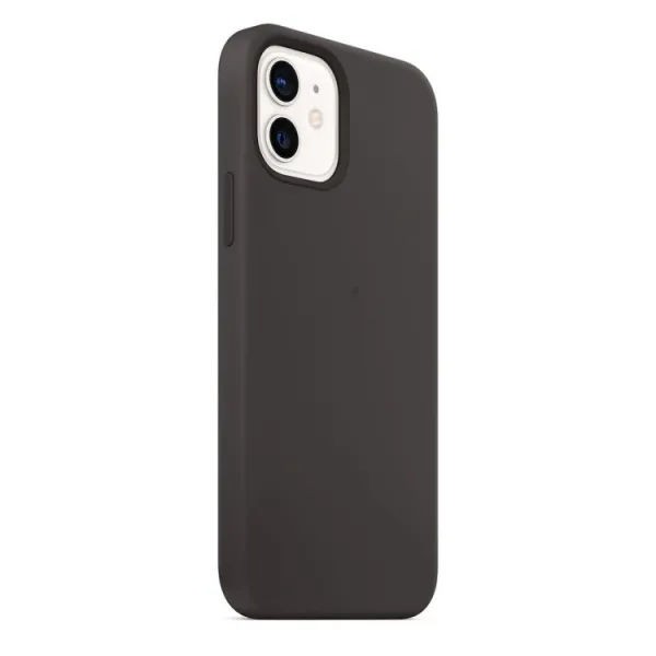 RUBBER MAGSAFE Kryt Apple iPhone 12 mini čierny