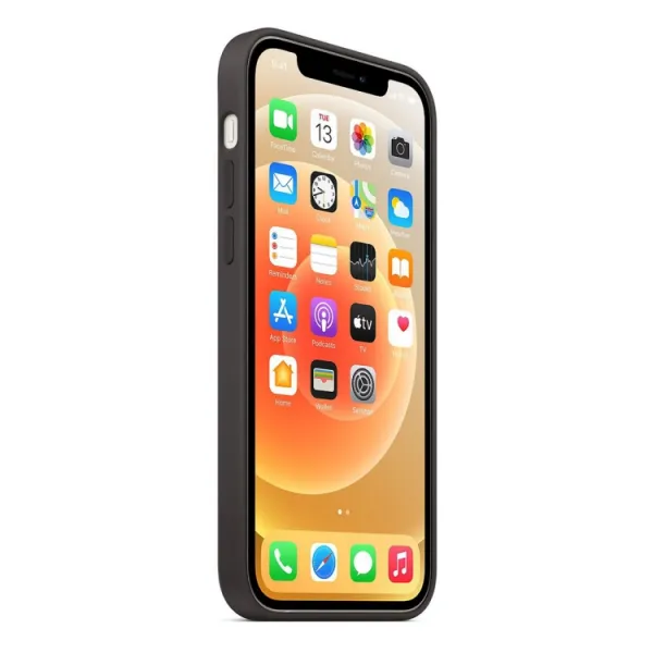 RUBBER MAGSAFE Kryt Apple iPhone 12 mini čierny