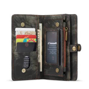 WALLET Ochranný kryt s peňaženkou 2v1 pre Apple iPhone 13 čierny
