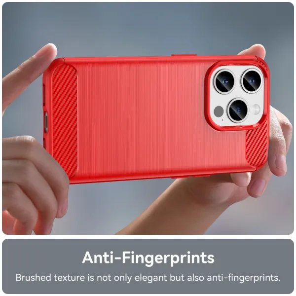 FLEXI TPU Kryt pre Apple iPhone 15 Pro červený