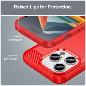 FLEXI TPU Kryt pre Apple iPhone 15 Pro červený