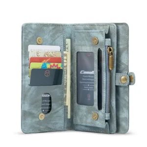 WALLET Ochranný kryt s peňaženkou 2v1 pre Apple iPhone 13 modrý