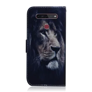 ART Peňaženkový kryt pre LG K41s / K51s LION