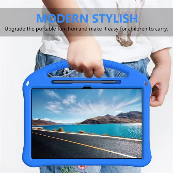 KIDDO Detský obal pre Lenovo Idea Tab Plus / Tab K12 modrý