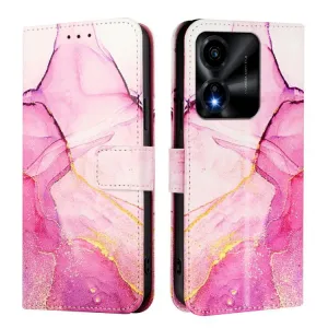 ART MARBLE Peňaženkový kryt pre Honor X5c Plus PINK