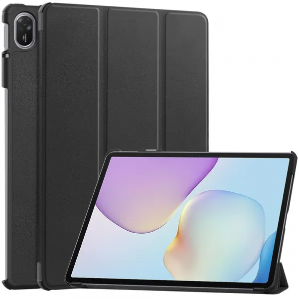 LEATHER Zaklápací kryt pre Huawei MatePad 11.5 2025 čierny