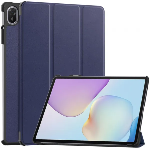 LEATHER Zaklápací kryt pre Huawei MatePad 11.5 2025 modrý