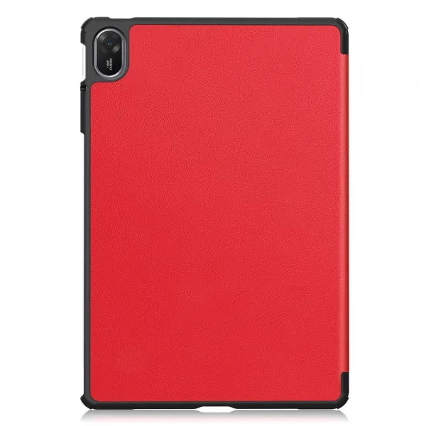 LEATHER Zaklápací kryt pre Huawei MatePad 11.5 2025 červený