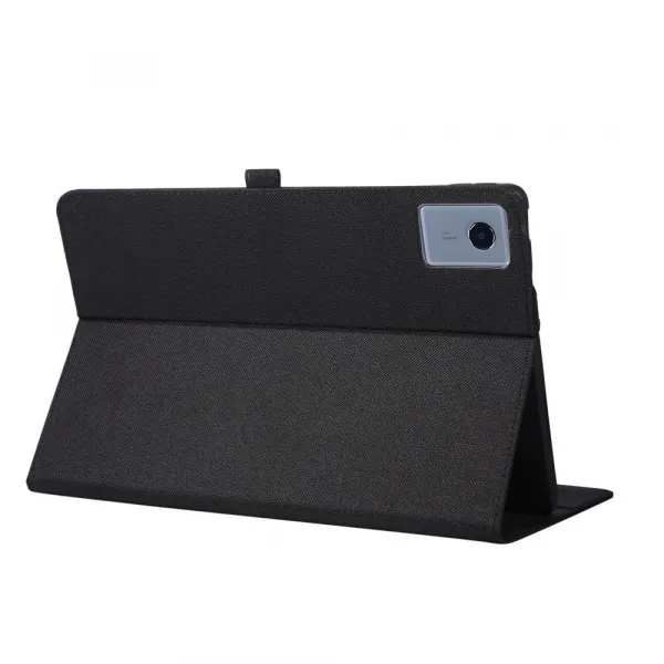 FABRIC Zaklápací obal pre Lenovo Idea Tab Plus / Tab K12 čierny