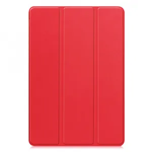 LEATHER Zaklápací kryt pre Huawei MatePad 11.5 2025 červený