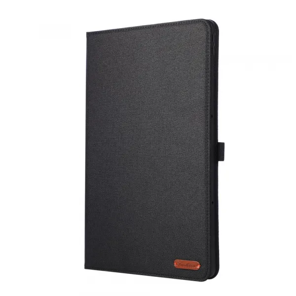 FABRIC Zaklápací obal pre Lenovo Idea Tab Plus / Tab K12 čierny