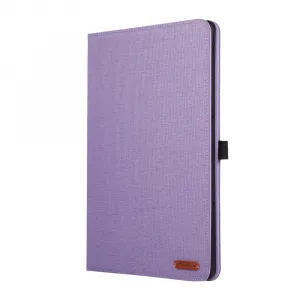 FABRIC Zaklápací obal pre Lenovo Idea Tab Plus / Tab K12 fialový