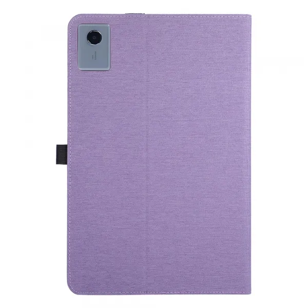 FABRIC Zaklápací obal pre Lenovo Idea Tab Plus / Tab K12 fialový