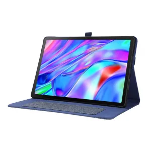FABRIC Zaklápací obal pre Lenovo Idea Tab Plus / Tab K12 modrý