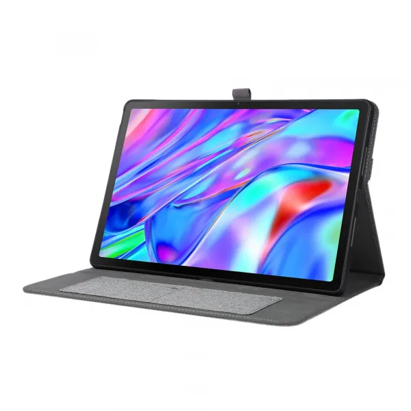 FABRIC Zaklápací obal pre Lenovo Idea Tab Plus / Tab K12 šedý