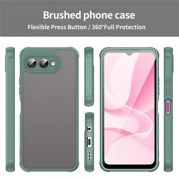 FROST Ochranný kryt pre T Phone 3 šedý-zelený