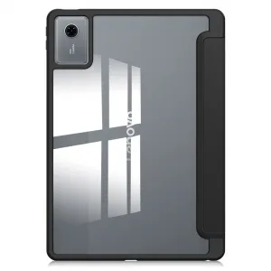 CRYSTAL Zaklápací obal pre Lenovo Idea Tab 11 / Tab K11 Gen2 čierny