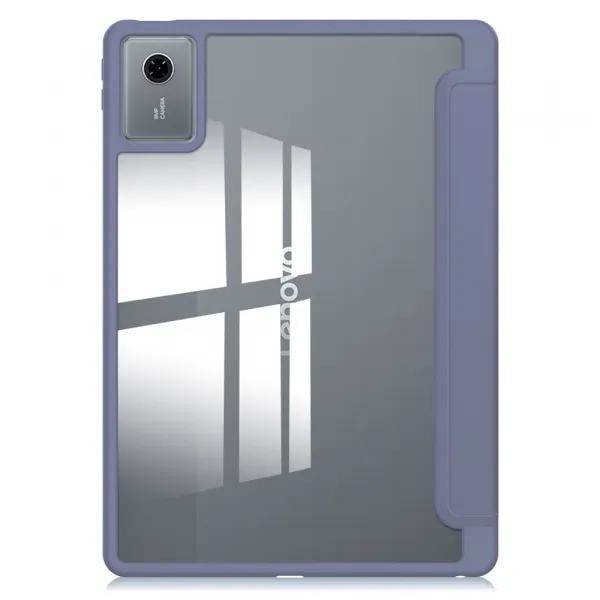 CRYSTAL Zaklápací obal pre Lenovo Idea Tab 11 / Tab K11 Gen2 fialový