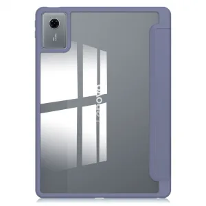 CRYSTAL Zaklápací obal pre Lenovo Idea Tab 11 / Tab K11 Gen2 fialový