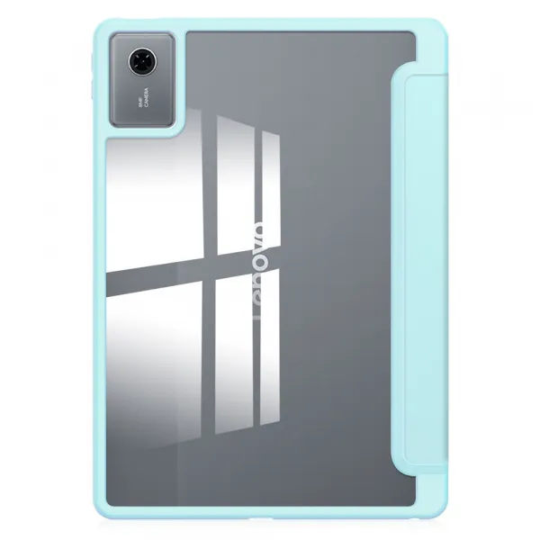 CRYSTAL Zaklápací obal pre Lenovo Idea Tab 11 / Tab K11 Gen2 svetlomodrý