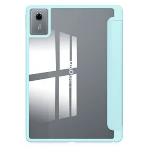 CRYSTAL Zaklápací obal pre Lenovo Idea Tab 11 / Tab K11 Gen2 svetlomodrý