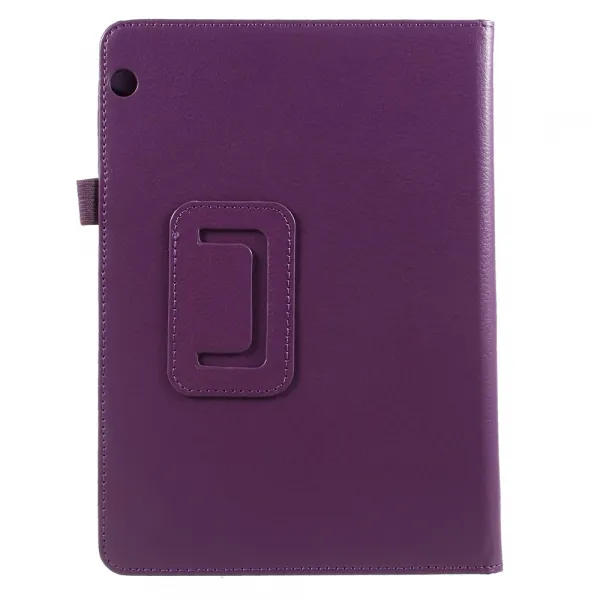 LEATHER Zaklápacie puzdro pre Huawei MediaPad T3 10 fialové