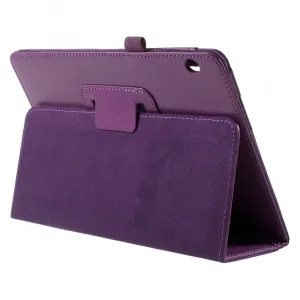 LEATHER Zaklápacie puzdro pre Huawei MediaPad T3 10 fialové