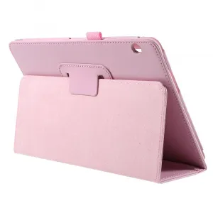 LEATHER Zaklápacie puzdro pre Huawei MediaPad T3 10 ružové