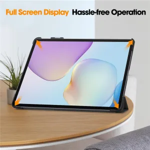 LEATHER Zaklápací kryt pre Huawei MatePad 11.5 2025 čierny