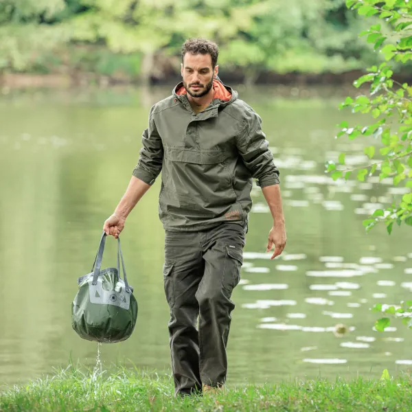 Bushman Skladacie vedro Camp, olivové, 20l UNI