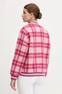 Bomber bunda s prímesou vlny United Colors of Benetton