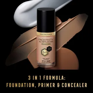 Max Factor Facefinity All Day Flawless dlhotrvajúci make-up SPF 20 odtieň 10 Fair Porcelain 30 ml
