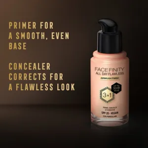 Max Factor Facefinity All Day Flawless dlhotrvajúci make-up SPF 20 odtieň 30 Porcelain 30 ml
