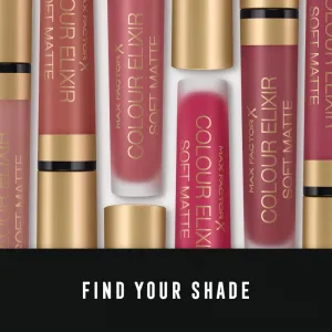 Max Factor Colour Elixir Soft Matte dlhotrvajúci tekutý rúž odtieň 030 Crushed Ruby 4 ml