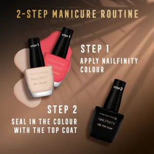Max Factor Nailfinity Gel Colour gélový lak na nechty bez použitia UV/LED lampy odtieň 865 Dramatic 12 ml